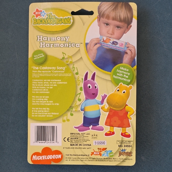 Nickelodeon The Backyardigans Colorful Harmonica - Picture 3 of 4